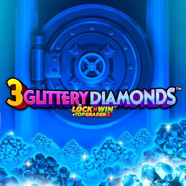 3 Glittery Diamonds game by PearFiction Studios – logo hosted on One Casino